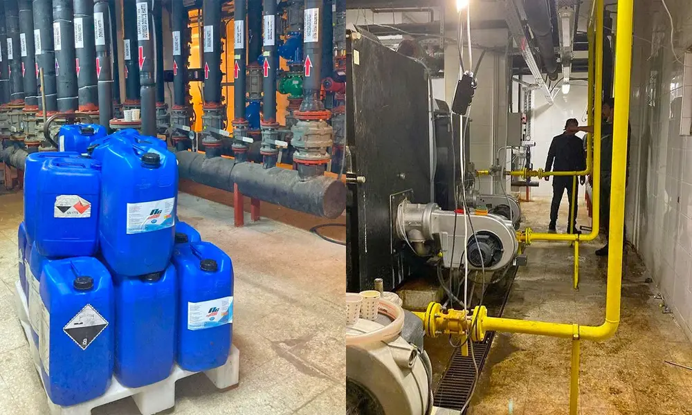 Ankara Prestige Thermal Hotel Boiler and Fancoil Cleaning